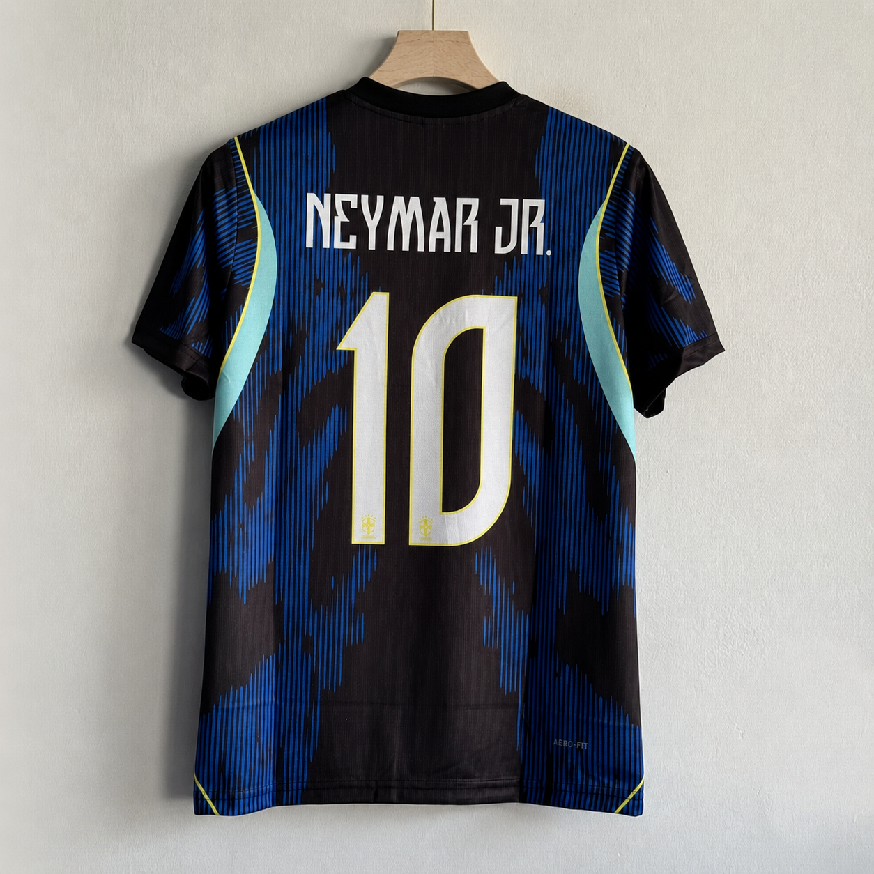 Brazil 2026 World Cup Away Jersey – Neymar Embroidery | Half Sleeve