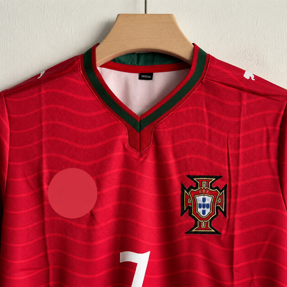 Portugal 2026 World Cup Home Jersey – Ronaldo Embroidery | Half Sleeve
