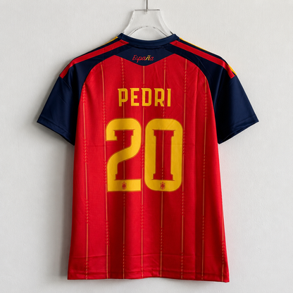 Spain 2026 World Cup Home Jersey – Embroidery | Half Sleeve