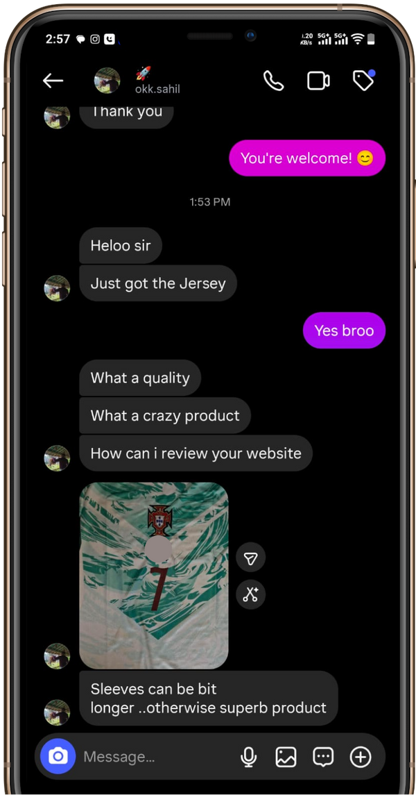 Customer review screenshot 2