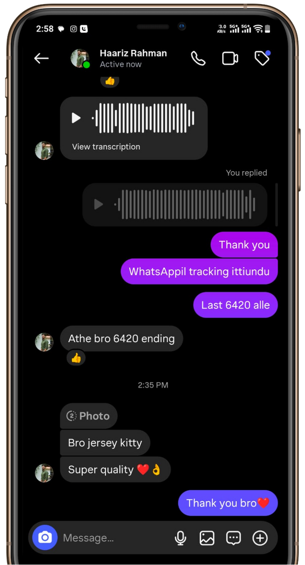 Customer review screenshot 5