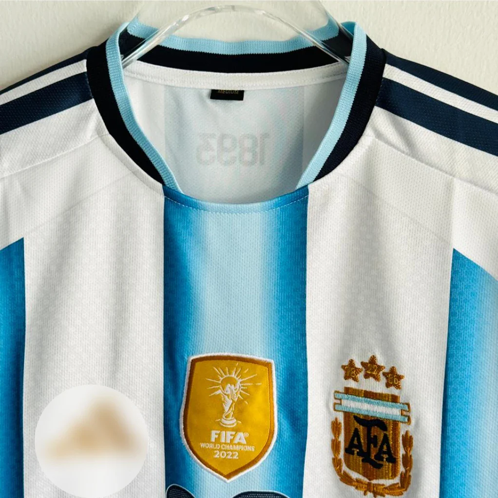 Argentina 2026 World Cup Home Jersey – Messi Embroidery | Half Sleeve