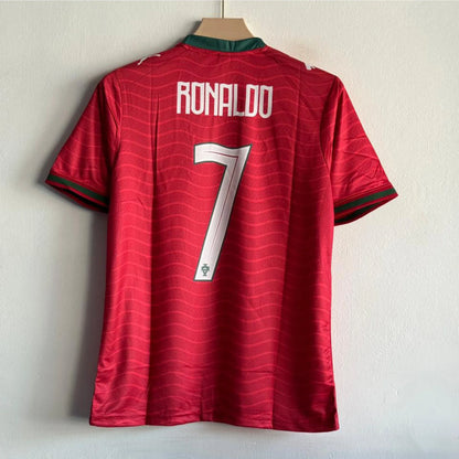 Portugal 2026 World Cup Home Jersey – Ronaldo Embroidery | Half Sleeve