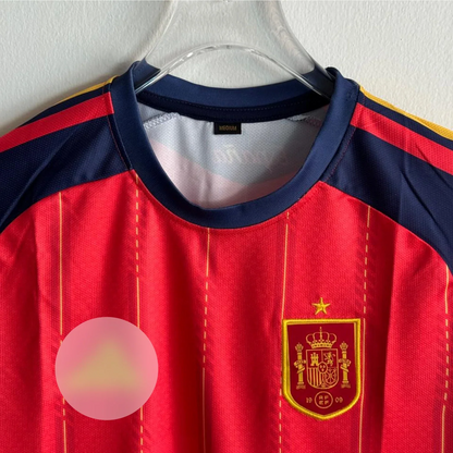 Spain 2026 World Cup Home Jersey – Embroidery | Half Sleeve